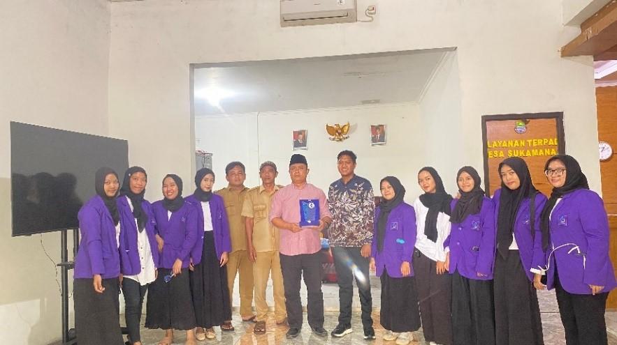 Perpisahan dan penarikan mahasiswa KKN Kelompok 7 Desa Sukamanah