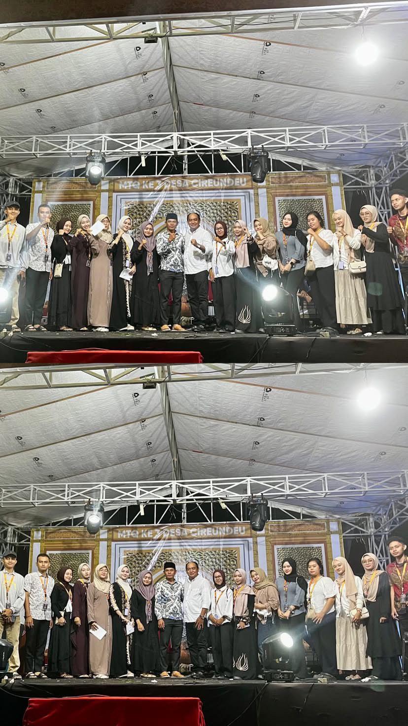 MTQ Desa Cireundeu yang Ke-III Berlangsung Meriah, Mahasiswa KKN Kelompok 21 Untara Turut Jadi Juri Arak-Arakan